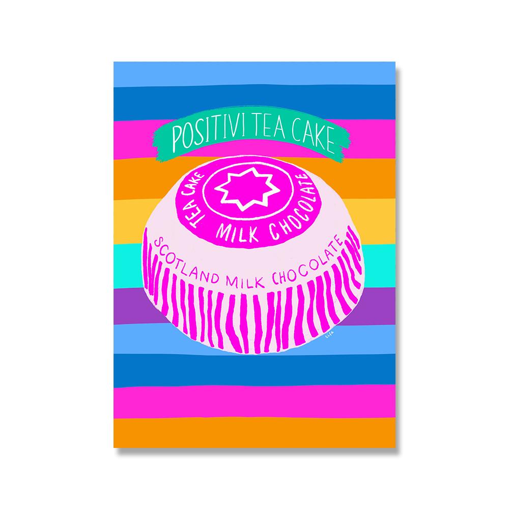 Позитивная добрая девушка Цитата Плакат Настенная печать Абстрактная картина на холсте с розовым цветком Красочные бохо гостиная домашний декор Картина