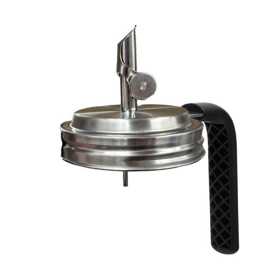 Крышка-носик для наливания для банок Ball с обычным горлышком, крышка-дозатор для масла, уксуса, сиропа, молока, пылезащитные крышки из нержавеющей стали