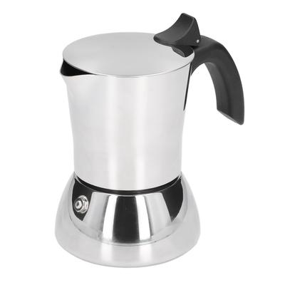 Кофеварка Moka Pot из пищевой нержавеющей стали Компактный Портативный Удобный Практичный Экономия времени Изготовление своими руками