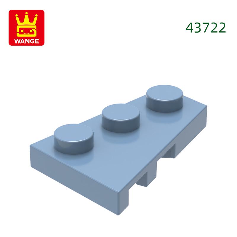 158 шт./лот 43723 2x3 Правый клин-пластина Строительные кубики Аксессуары MOC Совместимо с Фигурирующими кубиками Детские игрушки Идея для подарка Коробка