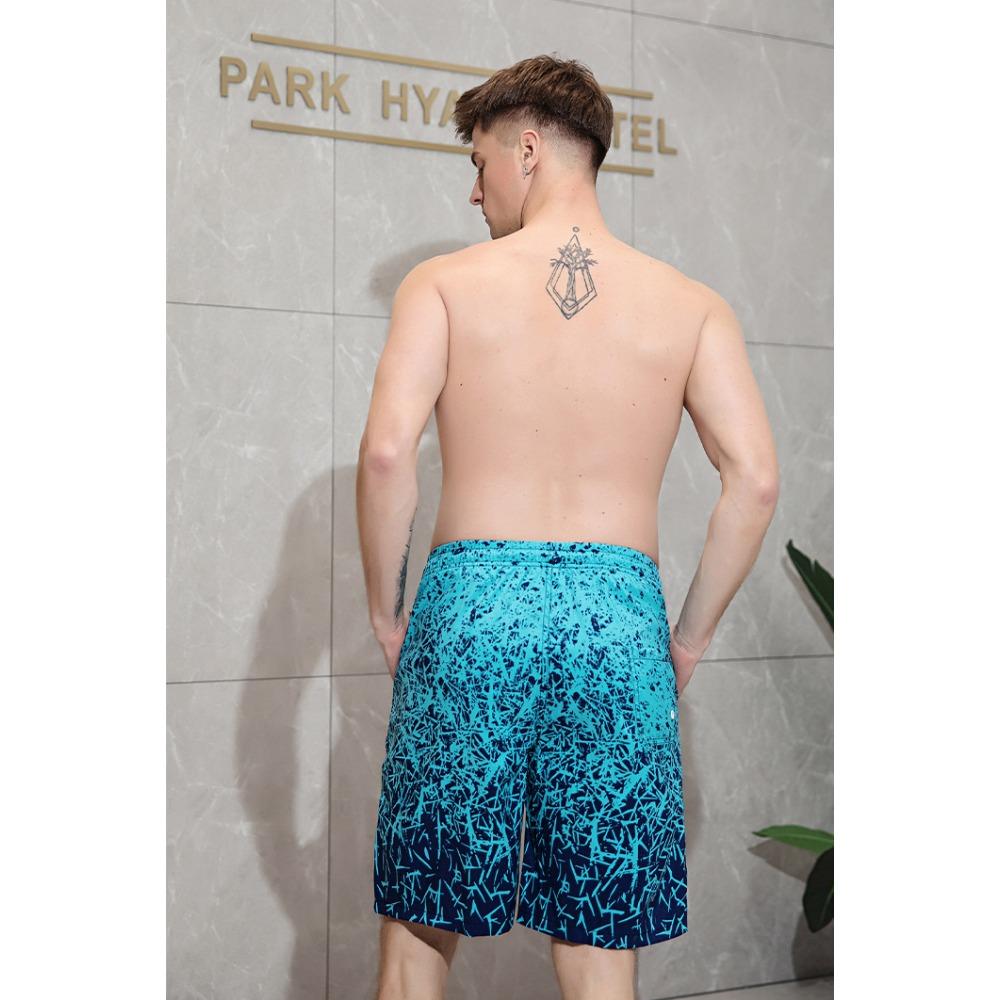 Summer 3D Camouflage Print Shorts Fashionable Casual Beach Men's Shorts