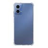 For Motorola Moto G34 5G/Motorola Moto G45 5G Back Cover WANLONFENG TM Series 2.0mm Clear TPU Phone Case (Big Lens Hole)