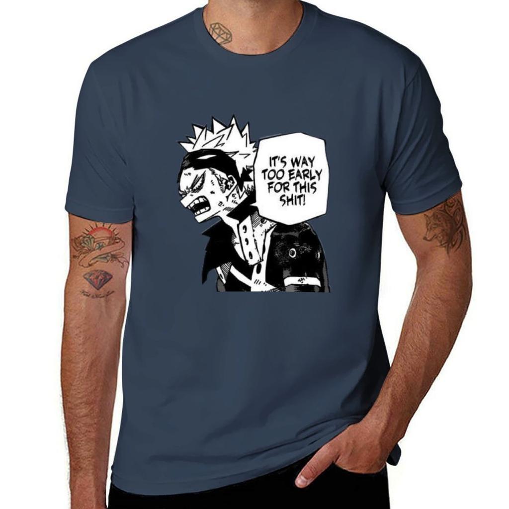 Katsuki Bakugou Sticker Sticker Tshirt Sports Basic Short Sleeve Tshirt