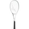 MIZUNO Deeforce Tennis Racket 63JTN543 V-10 (Soft Tennis), Unisex, White/Jade Green, 0U,