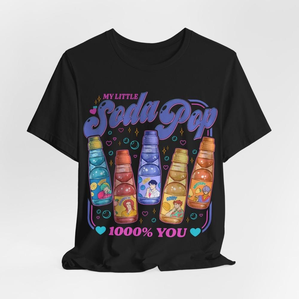 Унисекс футболка My Little Soda Pop, Милая футболка с графикой,