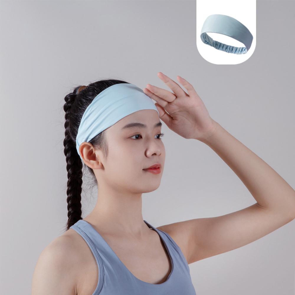 Solid Color Sports Headbands Yoga Headwear Elastic Gifts Yoga Hair Bands