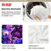 Dragon Ball Windproof Warm Blanket Soft Flannel Blanket for Outdoor Hiking Picnic Trip THW