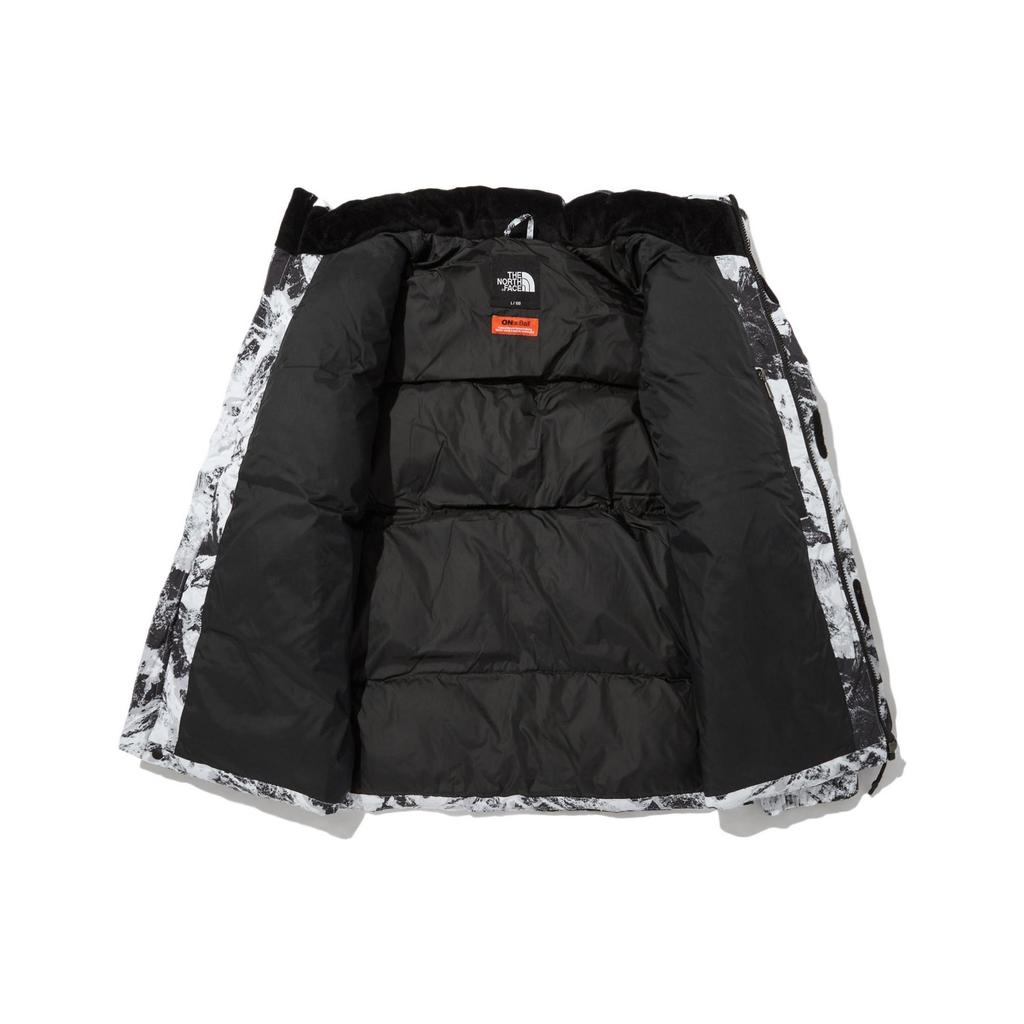 THE NORTH FACE Puffer Jacket Unisex Snow Mountain White NJ3NN72A