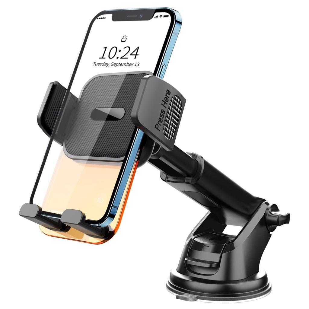 ML211 Strong Suction Car Phone Holder Dashboard Windshield Adjustable Extendable Mount Bracket