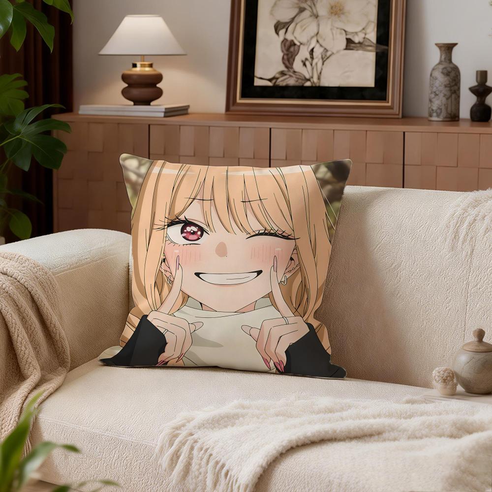 Милый Комплект Наволочек Kitagawa Marin 4 шт. 50x50 45x45 40x40 Подушка Декоративная Диван Домашний Декор