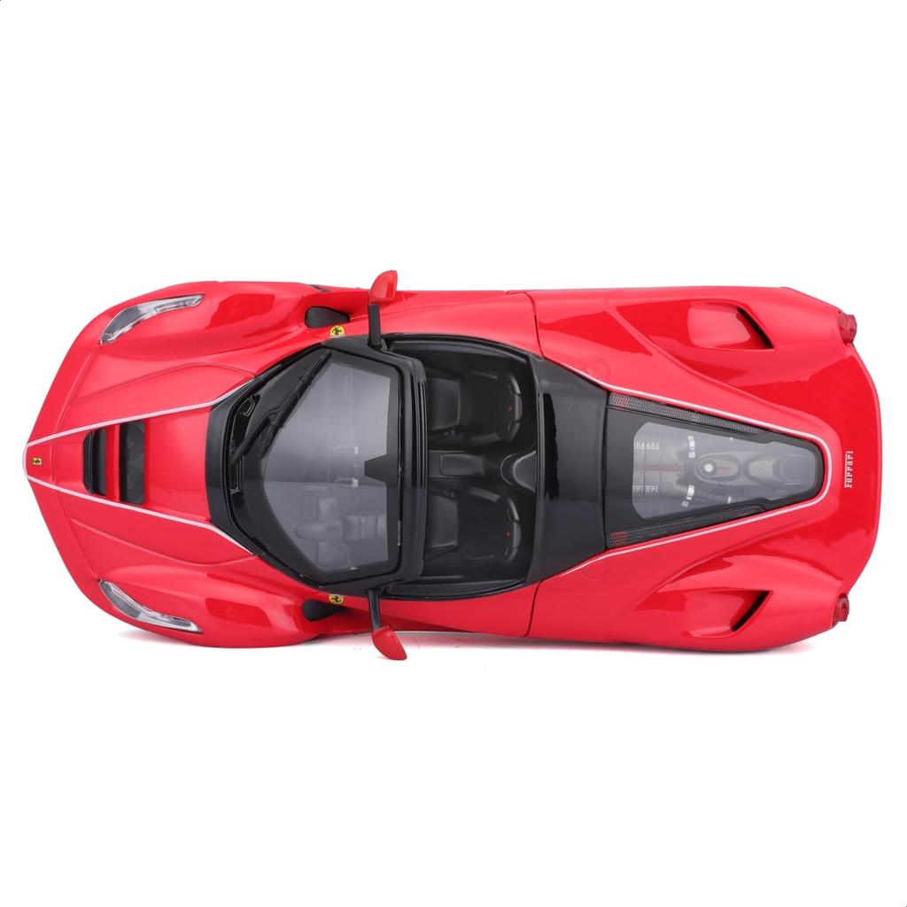 Bburago 1/24 Scale Ferrari LaFerrari Aperta Red / Diecast Model Car Finished Product 18-26022 RD
