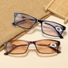 Новые очки для чтения с двойным назначением, для дали и для близи, с двойным светом, солнцезащитные очки 2-в-1, улучшенная защита от солнца и УФ-излучения