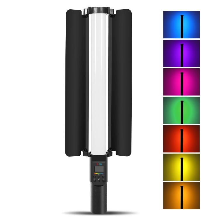 PULUZ 190 светодиодов Ручной фото-штатив-палка, полноцветный RGB-заполняющий свет с лепестками