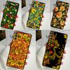 Чехол с русским узором «Хохлома» для Samsung Galaxy S22 S23 S24 Ultra Note 20 10 S8 S9 S10 Plus S21 S20 FE, мягкий чехол