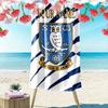 Sheffield Wednesday Football Club Custom Name Print Beach Towel, Large Soft Quick Dry Towel for Beach Camping Swimming