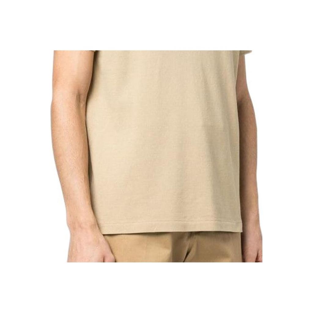 Polo Ralph Lauren SS23 Solid Color Logo Embroidered Short Sleeve Polo Shirt Men Tops Beige 710680784-306