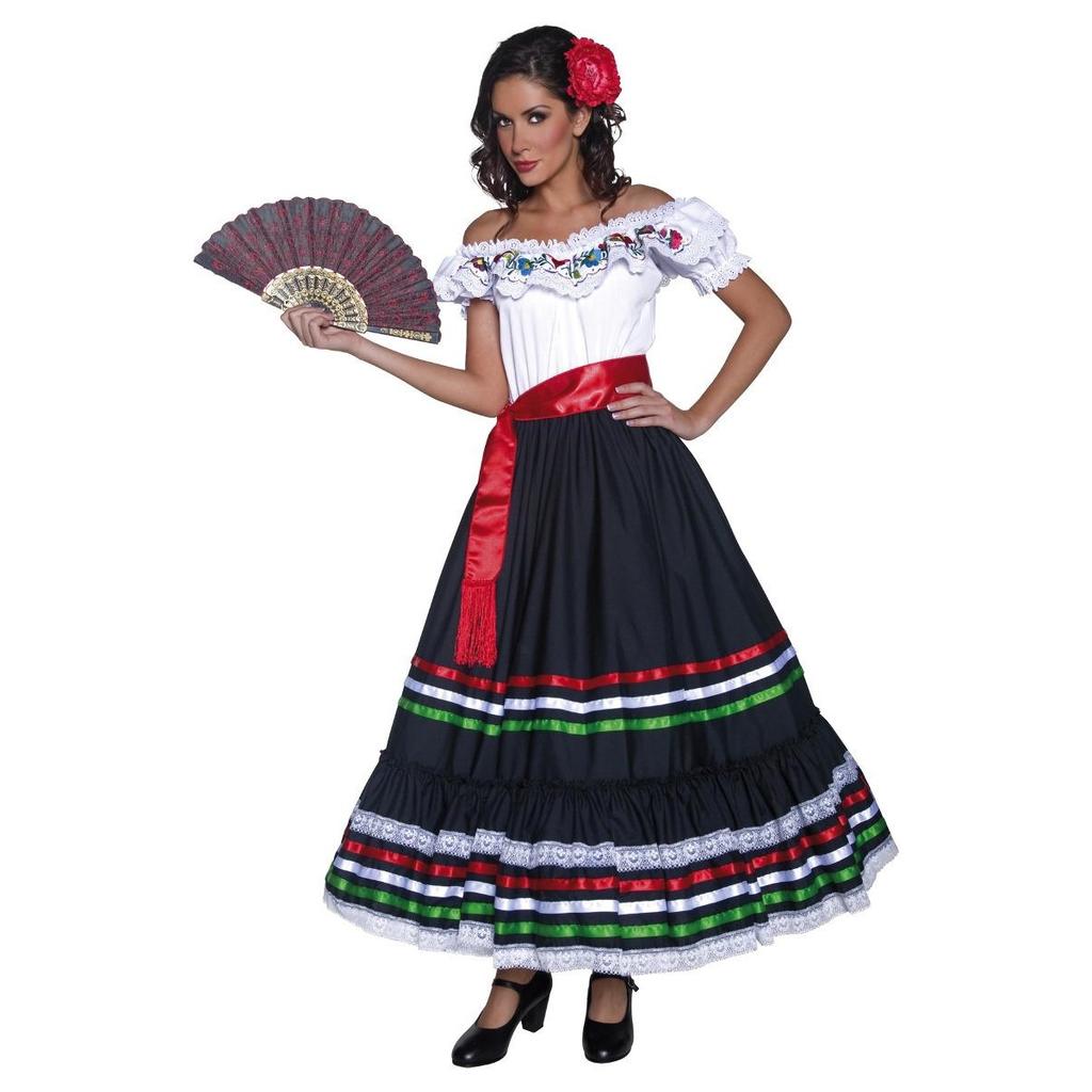 Smiffys Womens/Ladies Senorita Western Costume