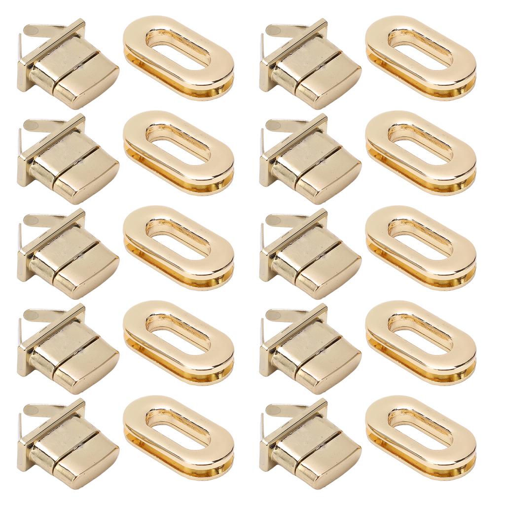 Пряжка с замком для сумки, классический дизайн 3,5x1,7 см, для кожаных кошельков и кошельков своими руками