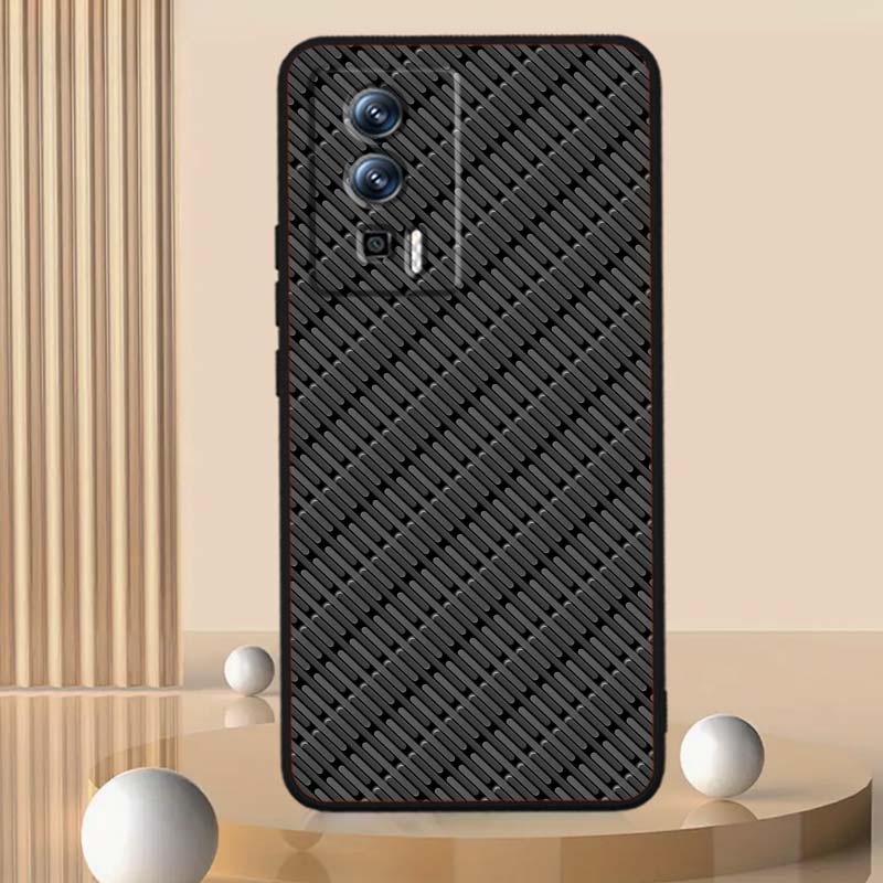 Черный резной плетеный текстурный чехол для телефона для Xiaomi Redmi 12 13C 12C 13 10C 9T A2 9A 9C 7A Note 10S 8T 10 9 8 Pro 4G 5G Черный