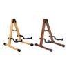 Wooden A-Frame Guitar Stand Universal Folding Musical Instrument Stand Suitable for Electric Guitars, Bass Guitars