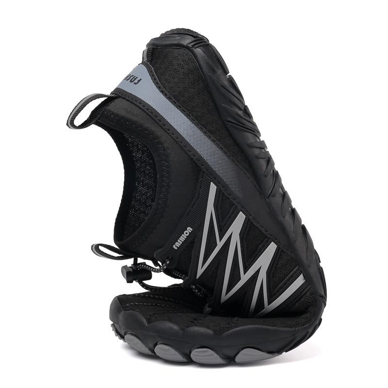 Обувь для плавания, большой размер, мужская и женская пляжная, летняя обувь для прыжков со скакалкой, повседневная обувь для плавания по реке, для преодоления препятствий на пять пальцев