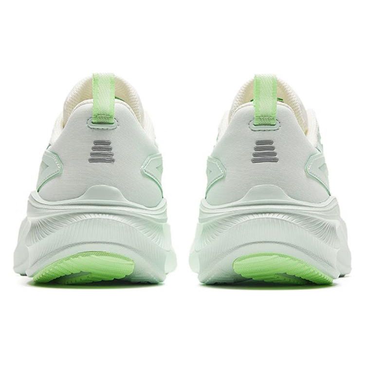 Anta Leaf Comfortable Versatile Non-Slip Wear-Resistant Low-Top Casual Running Shoes Women Sneaker White Green 122425535-1