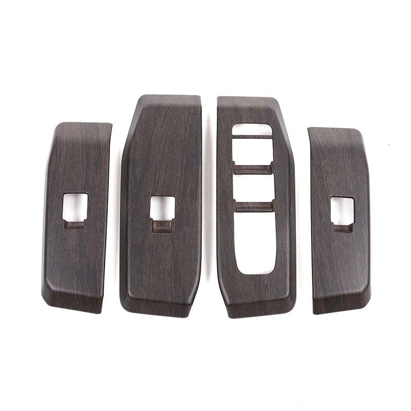 For Toyota Land Cruiser 250 Prado LC250 2024+ ABS Window Lift Button Switch Panel Cover Frame Trim Interior Accessories