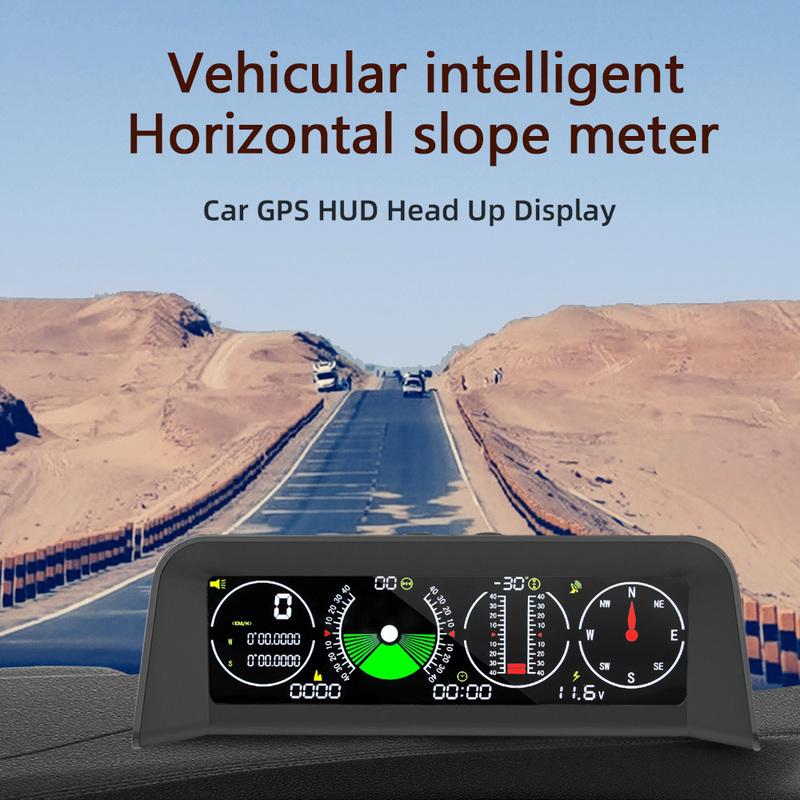 X90 M50 M60 GPS Проекционный дисплей Автомобильный Интеллектуальный Горизонтальный Угломер Скорости Компас Инклинометр Автомобильный Электронный