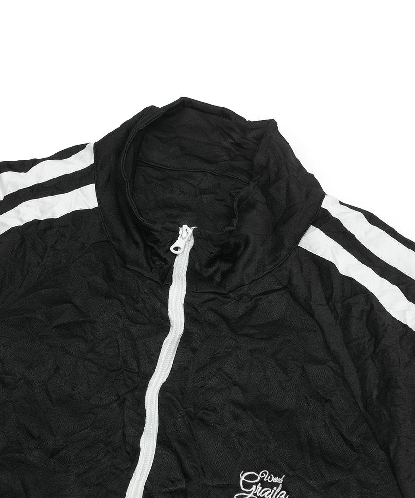 Grailz Crinkle Track Jacket [Black]