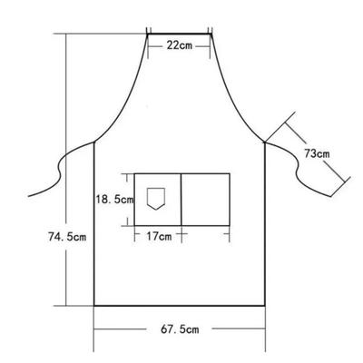 1 шт. Женский Мужской Кухонный Фартук Шеф-повара Рабочий Фартук для Гриля Ресторана Бара Магазина Кафе Салонов Красоты и Ногтевого сервиса Униформа