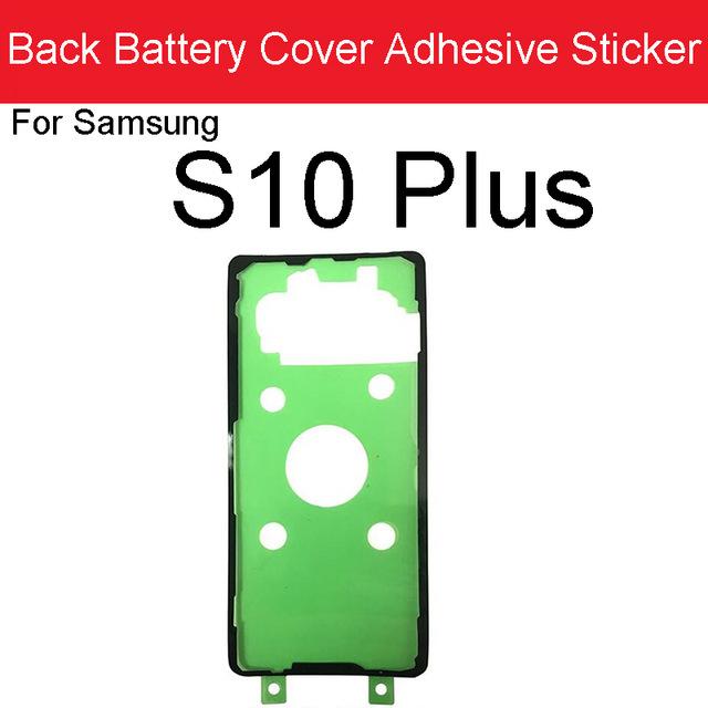 Водонепроницаемая клейкая наклейка для аккумулятора для Samsung Galaxy S6 S7 S8 S9 Plus S10 S10e Note 5 8 9, задняя крышка аккумулятора, клейкая лента