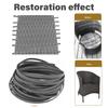 Wicker Repair Supplies Synthetic Embossing Rattan Fix Kit High-strength UV Resistant Waterproof