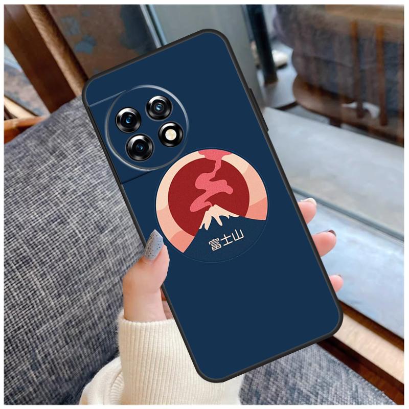 Японское искусство Гора Фудзи Чехол Для OnePlus 15 13 12 11 10 9 Pro 13R 13T 12R 10T 8T Nord CE 5 2 3 4 Lite N20 N30 Чехол