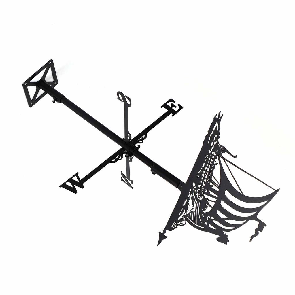 Stainless Steel Weather Vane Retro Farm Scene Garden Stake Weathervane Professional Measuring Tools