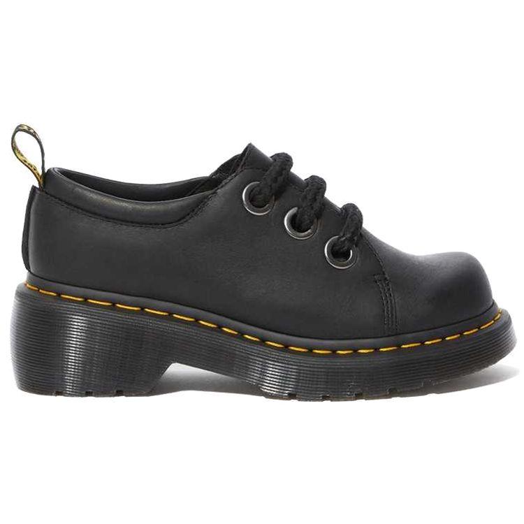 Доктор. Martens Cranford Минималистичные повседневные туфли на 3 отверстия Женская обувь Черный 25288001