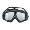 Swimming Goggles Prevent Fog UV Protection Wide View Diving Glasses with Storage Case for Adults Black