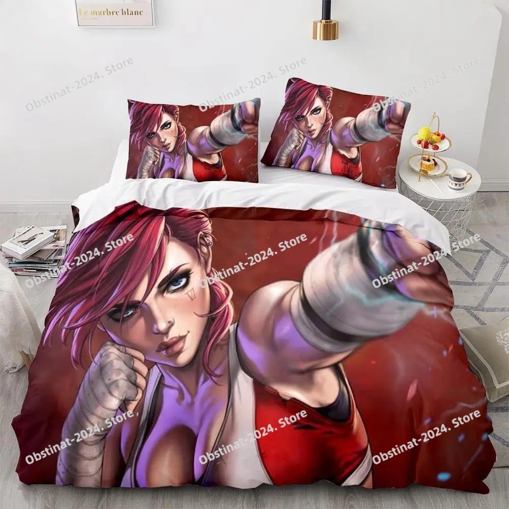 New Game League Of Legends Bedding Set Single Twin Full Queen King Size Bed Set Adult Kid Bedroom Duvet Cover Sets Home Textiles