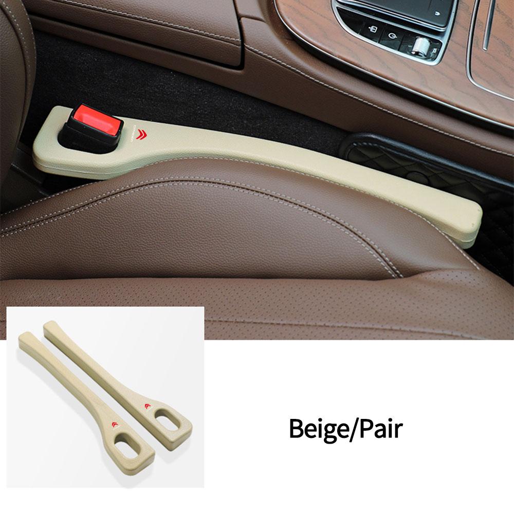 MGHK6 2pc Car Seat Gap Filler Side Seam Plug Strip PU Leak-proof Filling Strip For Citroen C3 C4 Picasso C4L C5 C-ELYSEE Berlingo Saxo