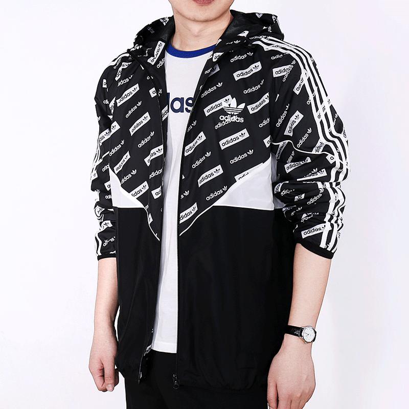 adidas Оригинальные куртки и пальто Мужские Черный BR9497