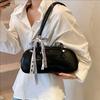 Niche Bow Handbag Bag Women'S Summer Trend Texture Underarm Bag Large Capacity Pillow Bag