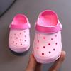 Обувь для малышей Летние детские сабо для мальчиков и девочек Мюли для сада и пляжа Сандалии Cave Hole Детские противоскользящие тапочки