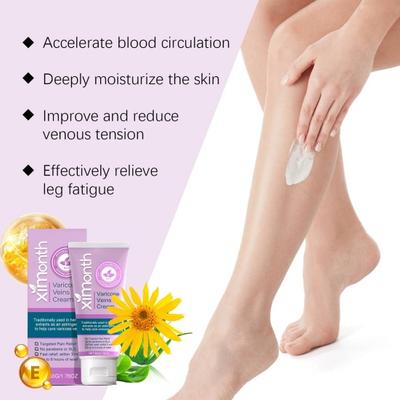 50 мл крем от варикозного расширения вен в тюбике, натуральное лечение варикозного расширения вен для ног, увлажняющая быстро впитывающаяся мазь