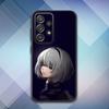 Чехол для телефона N-Nier 2B A-Automata для Samsung S25,S24,S21,S22,S23,S30,Ultra,S20,Plus,Fe,Lite,Note,10,9,5G Черный
