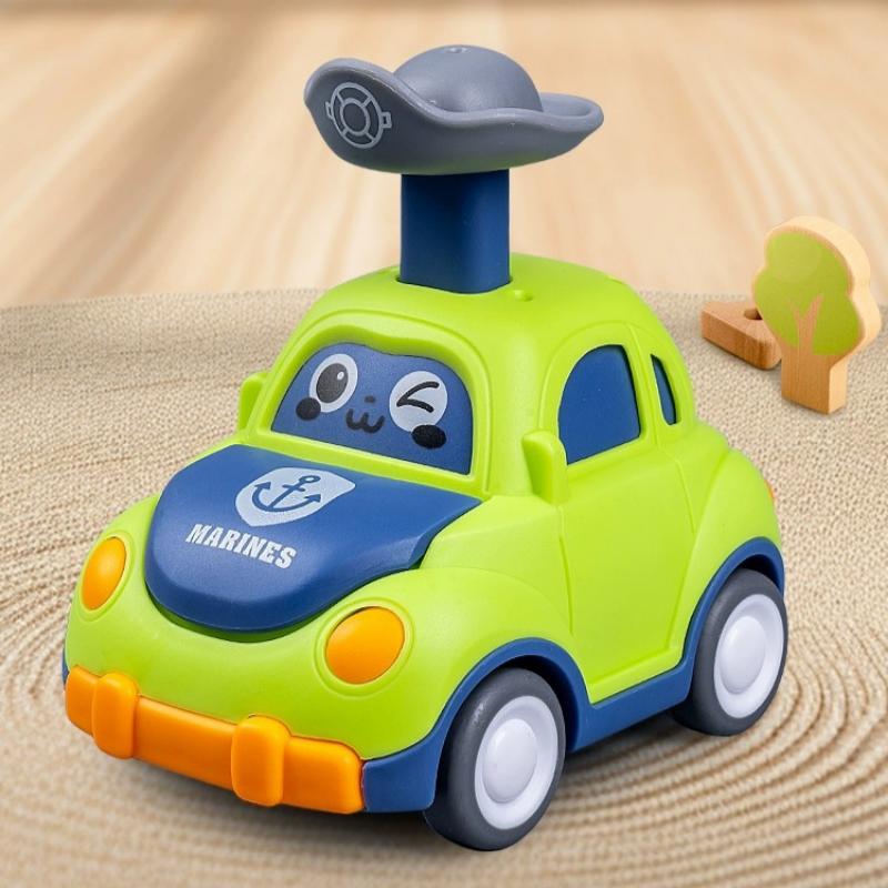 Детская толкающая машинка для мальчиков и девочек, мультяшная инерционная игрушка, школьный автобус, детский сад, детская игрушка