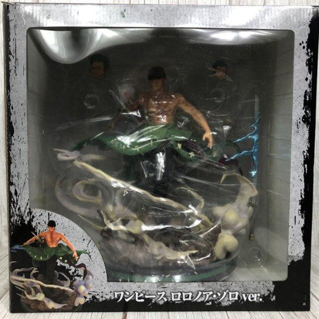 One Piece Anime Figurine Model Roronoa Zoro Action Figures Pvc Statue Collection Toy Solo Luffy Figma