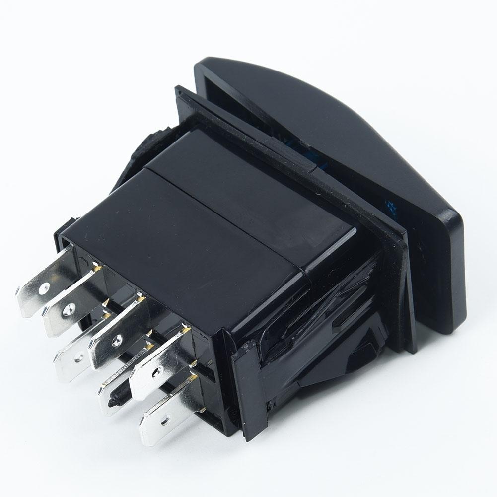 7Pin DPDT ON-OFF-ON 2 LED ARB Marine-Universal 12/24V Rocker Switch High Quality