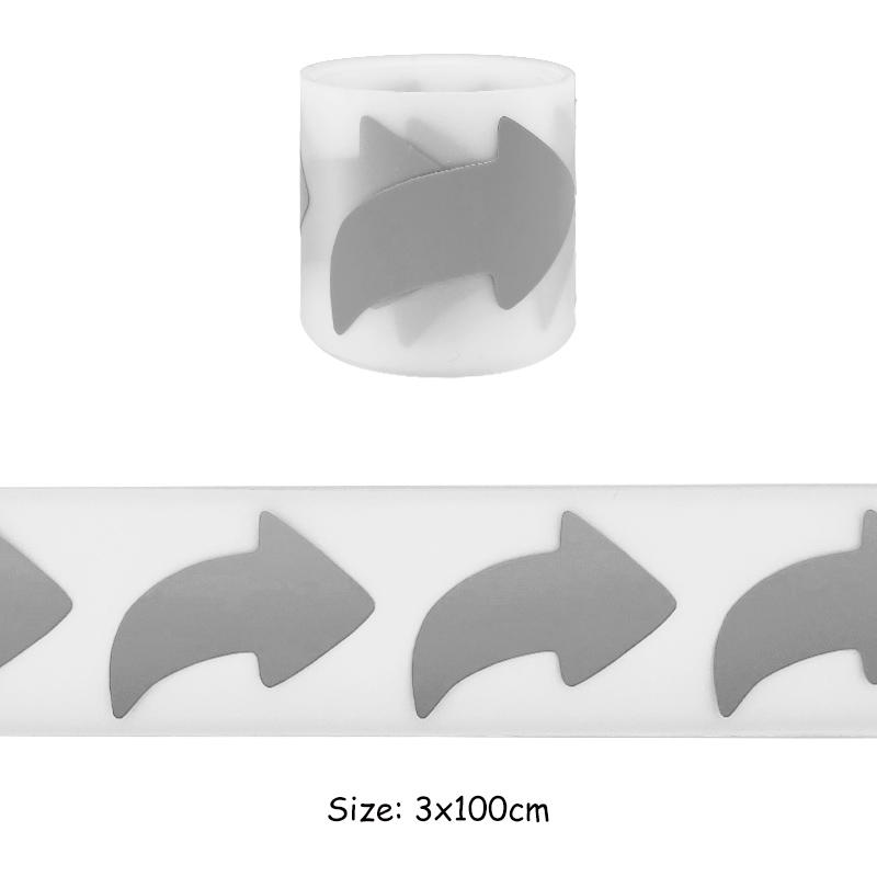 Светоотражающая наклейка для одежды, виниловая пленка, стрелка, квадратный набор, аппликации на одежду, мода, сделай сам, моющаяся теплопередача, новый аксессуар для одежды