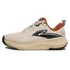 Li Ning Sports Comfortable Shock Absorbing Breathable Low Top Casual Shoes Men Casual Shoes Brown AGLV177-3