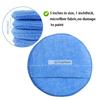 Microfiber Wax Applicator Pad 5" Ultra Soft With Finger Pocket Polish Car Wax