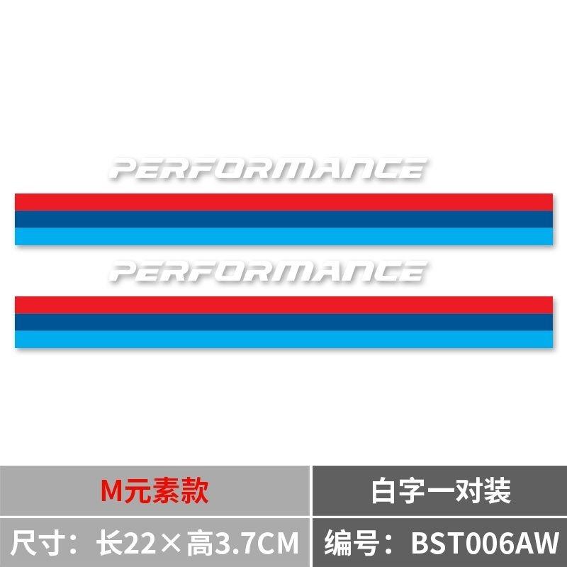 Rearview Mirror Stickers for BMW E28 E30 E34 E36 E46 E60 E90 F84 F87 X1 X3 X4 X5 X6 X7 G20 G26 Waterproof Car Side Mirror Decals GV7G